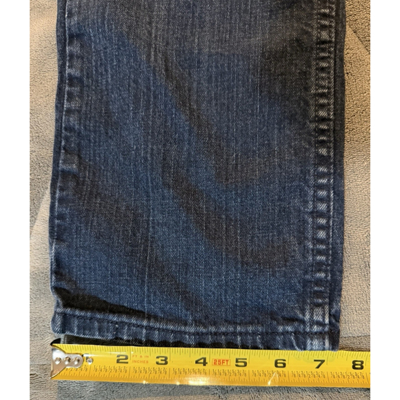 Nautica Relaxed Fit Stretch Blue Denim Dark Wash Mens Jeans 30 x 32 - Picture 4 of 15